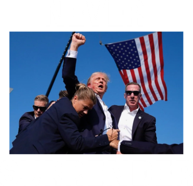 Never Surrender Trump Pennsylvania Rally Bucket Hat