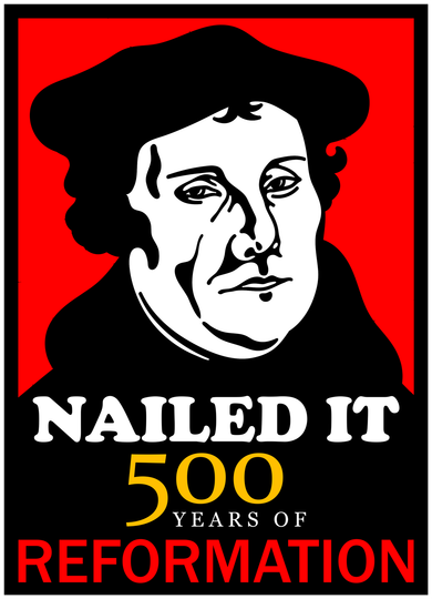 Nailed It Martin Luther 500 Years of Reformation Doggie Tank