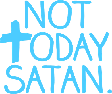Not Today Satan Jesus Cross Sweatshirt