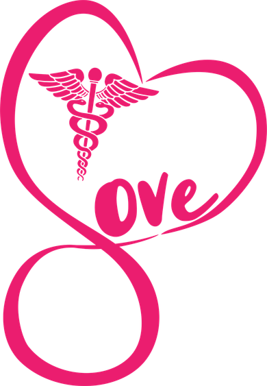 Support Love Nurses Button