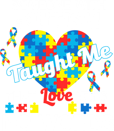 Love Needs No Words Autism Awareness  Women's Long Sleeve Shirt