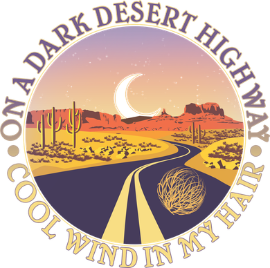 On A Dark Desert Highway Cool Wind In My Hair Women's Sweatshirt