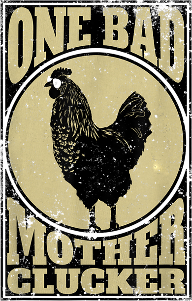 One Bad Mother Clucker Meaningful Gift Novel Chicken Lover Gift Doggie Tank