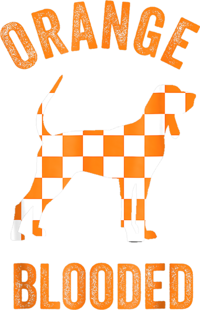 Orange Blooded Tennessee Hound Native Home TN Rocky Top Hat