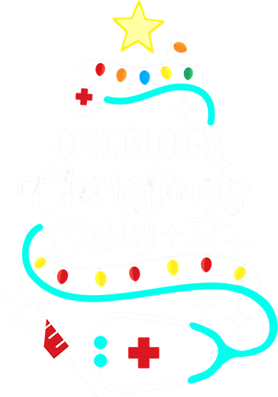 Oncology Christmas Crew Oncology Nurse Oncologist Secretary Women's Hoodie