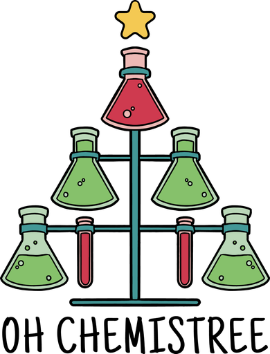 Oh Chemistree Chemistry Christmas Gift Baby Bodysuit