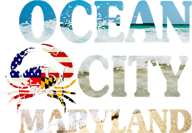 Ocean City Maryland Beach Vacation Kids Sweatshirt