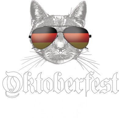 Oktoberfest Cat Munich Germany Baby Bodysuit