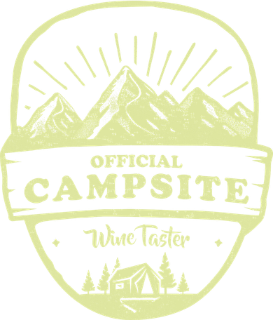 Official Campsite Wine Taster Kids Long Sleeve Shirt