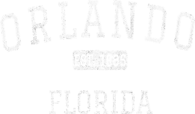 Orlando Florida FL Vintage Women's Dry Zone Grid Polo