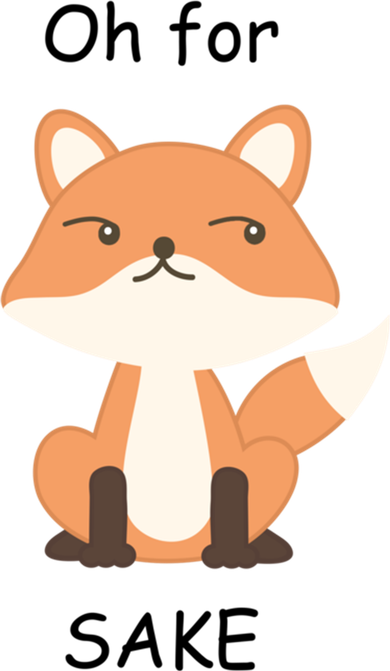 Oh For Fox Sake Gift Tumbler