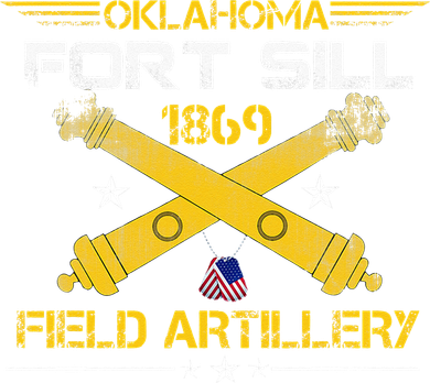 OKLAHOMA FORT SILL 1869 FIELD ARTILLERY Tote Bag