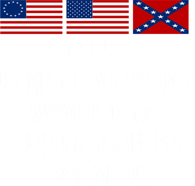 Our Forefathers Would Be Shooting By Now Kids Long Sleeve Shirt
