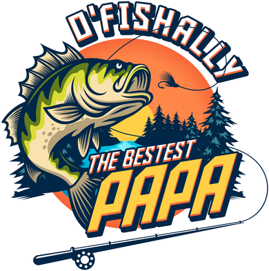O Fishally The Bestest Papa Women's T-Shirt