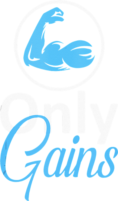 Only Gains Funny Gym Fitness Workout Parody Tote Bag