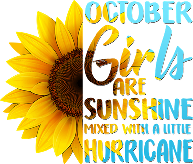 October Girls Sunflower Tote Bag