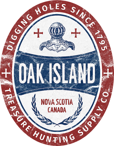 Oak Island Treasure Hunting Retro Templar Knight Treasure Gi Kids Long Sleeve Shirt