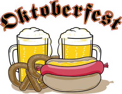 Oktoberfest Beer Pretzel Hot Dog Toddler Hoodie