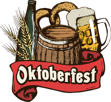 Illustration Oktoberfest Baby Bodysuit