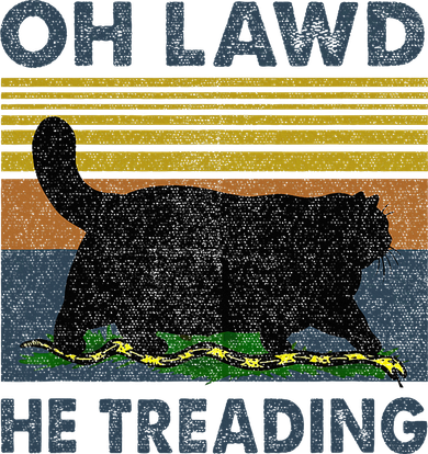 Oh Lawd He Treading Kids T-Shirt
