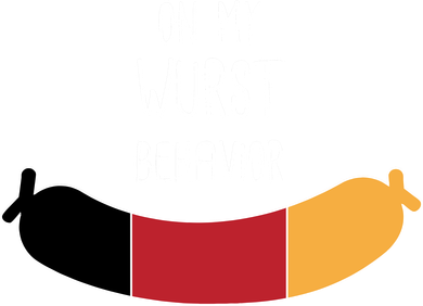 On My Worst Behavior Oktoberfest Kids Sweatshirt