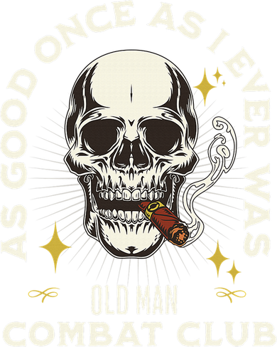 Old Man Jiu Jitsu Combat Club BJJ Martial Arts MMA Kids T-Shirt