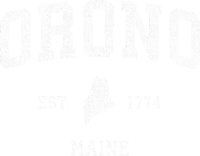 Orono Maine Me Vintage Athletic Sports Design Button