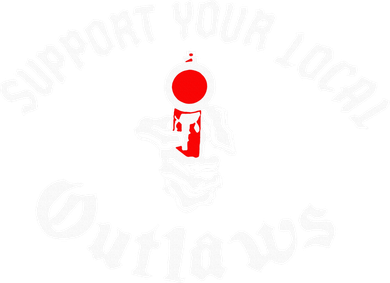 Outlaw Mc Support Coaster