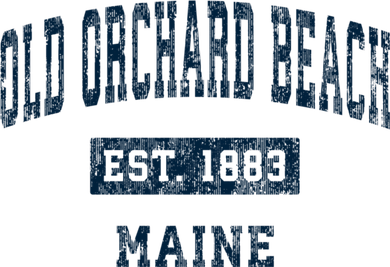 Old Orchard Beach Maine Me Vintage Sports Baby Bodysuit
