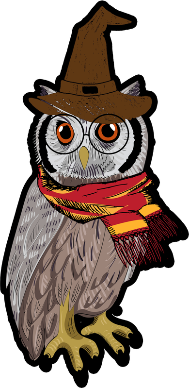 Funny Cute Owl Halloween Ornament