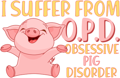 OPD: Obsessive Pig Disorder Kids T-Shirt