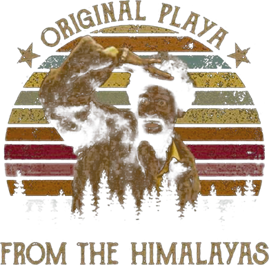 Original Playa From The Himalayas Funny Vintage Movie T-Shirt