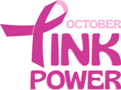 October Pink Power Breast Cancer Women's Tank Top