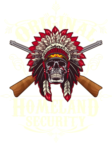 Vintage Original Homeland Security 2nd Amendment Women's Long Sleeve Shirt