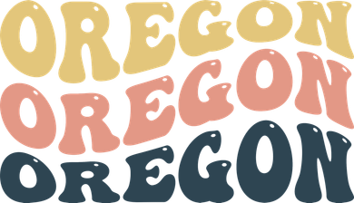 Oregon Retro Waves Coaster