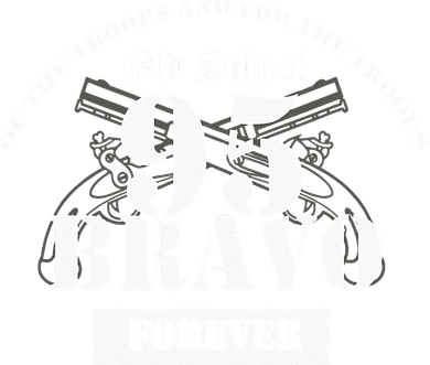 Old School 95 Bravo Military Police Coaster