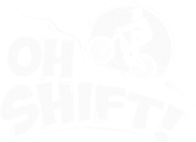 Oh Shift! Bicycle Gift For Bike Riders & Cyclists Kids Long Sleeve Shirt