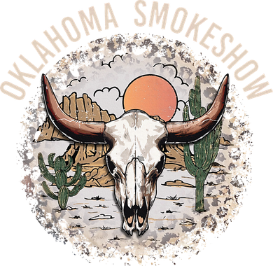 Oklahoma Smokeshow Deserts West Cactus Baby Bodysuit