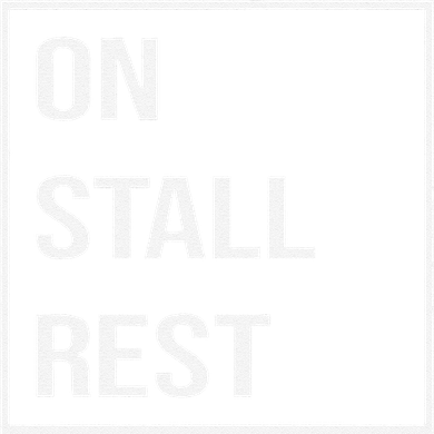 On Stall Rest Quote With Square Frame Shopping Team Kids Hoodie