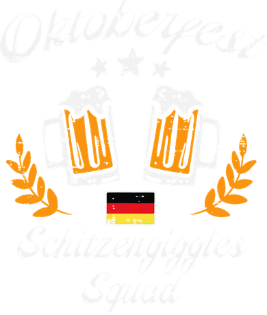 Oktoberfest Schitzengiggle Squad Bavarian Festival Apron