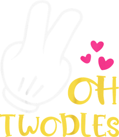Oh Twodles Happy 2nd Birthday Women's Hoodie