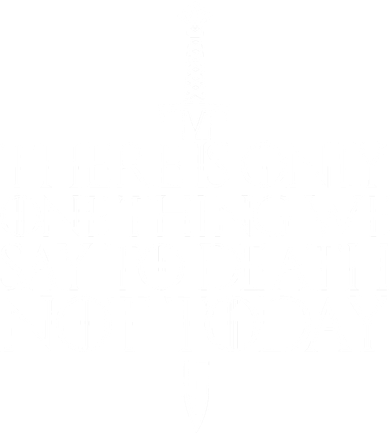 There Is Only One Thing We Say To Death Not Today Kids Sweatshirt