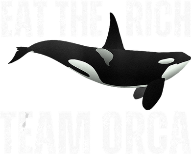 Orca Uprising Eat The Rich Team Orca Baby Bodysuit