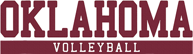 Oklahoma Volleyball Toddler Long Sleeve