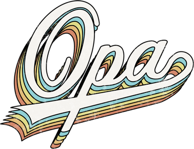 Opa Vintage Retro Style Father’S Day Gift For Papa Grandpa Gift Sweatshirt