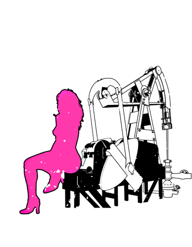 Oilfield Workers Funny Gift Oil Rig Roughneck Design Cute Gift Button