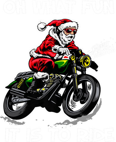 Oh What Fun It Is To Ride Motorcycle Christmas Pajama Gifts Premium Women's Tank Top