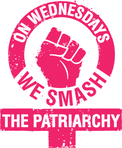On Wednesdays We Smash The Patriarchy Women Rights Day 8 Women's Long Sleeve Shirt