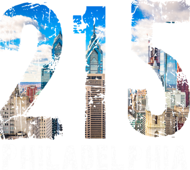 Philadelphia 215 Philly 215 Skyline Area Code Women's Tank Top