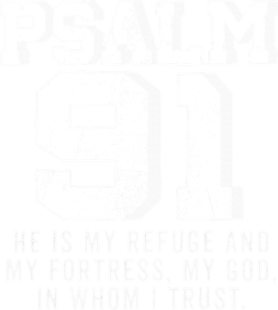 Psalm 91 Christian Bible Verse God Is My Refuge Psalm 91 Hat